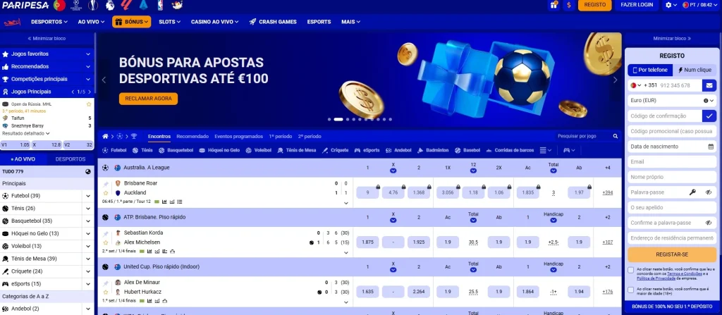 Paripesa Portugal —  Apostas Desportivas