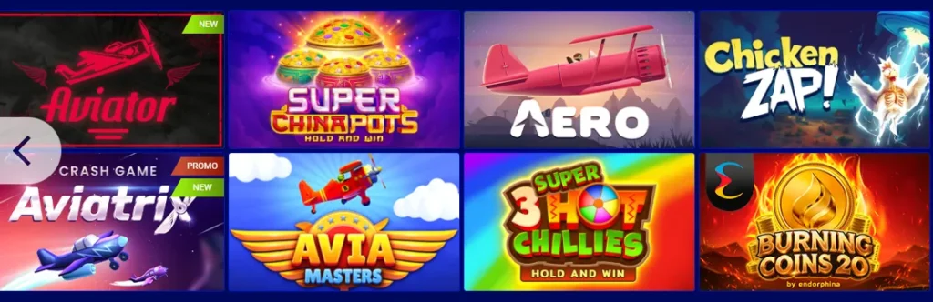 Jogos Crash e Jogos Instantâneos